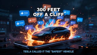 Tesla Posted a Car Falling Off a Cliff — Then Said 'Safest Vehicles'