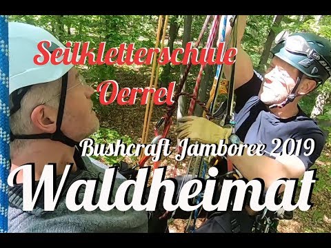 Bushcraft Jamboree 2019 - Seilkletterschule Oerrel - Rettungsübung mit Heiko Freese