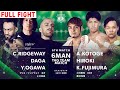 Trios Tag Match! Daga, Chris Ridgeway & Yoshinari Ogawa vs. Atsushi Kotoge, Hiroki & Kai Fujimura