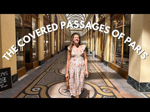 PARIS COVERED PASSAGES : Guided walking tour + where to shop