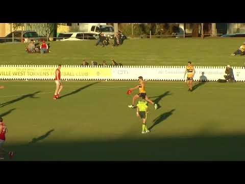 Eagles ruckman Marc Borholm takes a screamer - Round 8 2017