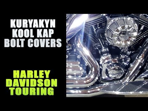 COVER UP YOUR BOLT HEADS WITH KURYAKYN KOOL KAPS FOR HARLEY DAVIDSON TOURING