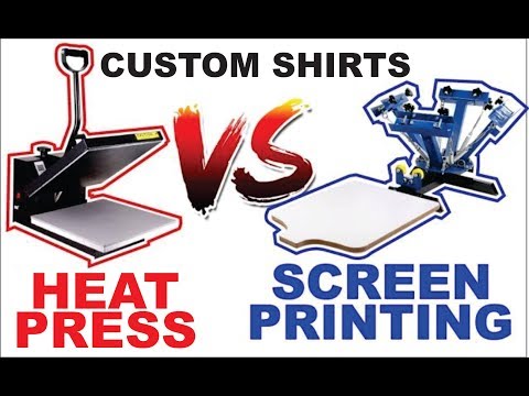 Comparision between htv and screen printing