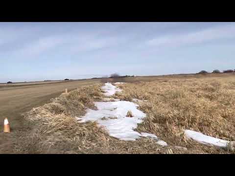 Aerolite 103 take off runway 16 Indus park Calgary Alberta