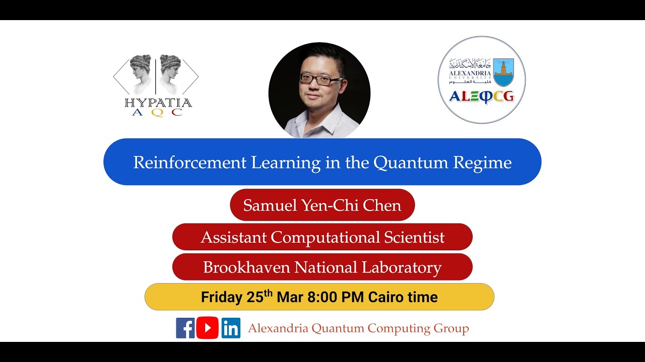 Reinforcement Learning in the Quantum Regime. #Hypatia_AQC