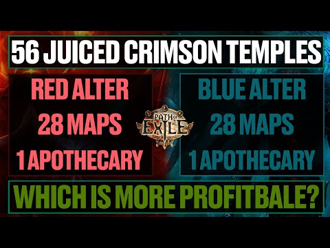 Path of Exile | Red vs Blue Alters | WHICH IS MORE PROFITABLE?