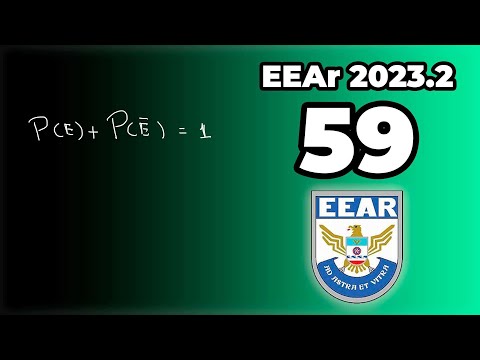 Probabilidade do evento complementar - EEAr 2023 CFS 2 Matemática