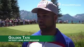 Golden Tate's Prosperity Goes Beyond the NFL: Prosper With Purpose
