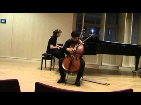 Debussy Cello sonate - Jung Da Woon / 드뷔시 소나타 - 정다운