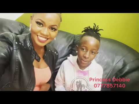 Princess Debbie with Felista de Super star Wishing you a happy new year.