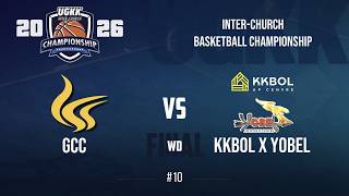 2026 UGKK INTER-CHURCH BASKETBALL CHAMPIONSHIP | WOMEN'S DIVISION | GCC VS KKBOL X YOBEL