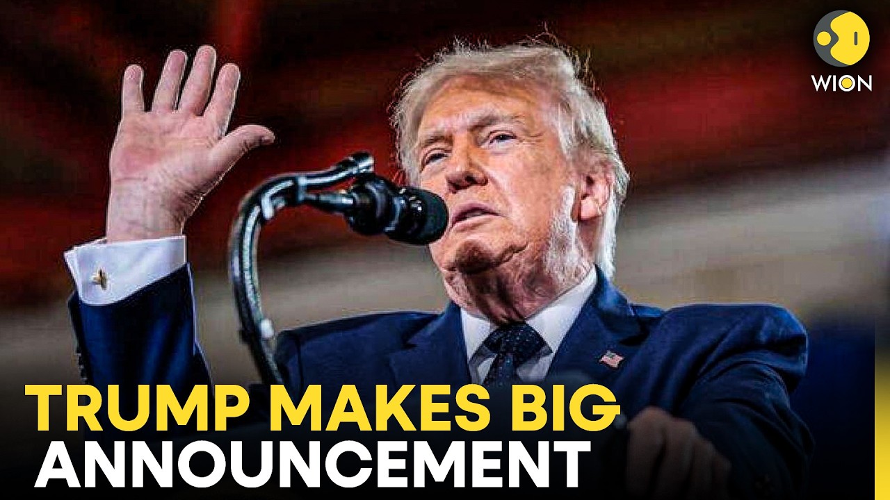 LIVE: Trump Makes BIG Announcement on Iran War; Lays Wreath at Arlington Cemetery | WION Live