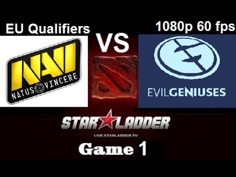 Na'Vi Vs Eg.  Dota 2 Highlights Starladder 13 Game 1 Eu Qualifiers