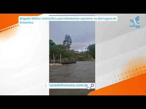 Brigada Militar intensifica patrulhamento aquático na Barragem de Ernestina