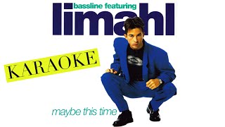&quot;Maybe This Time&quot; by Limahl Karaoke Video