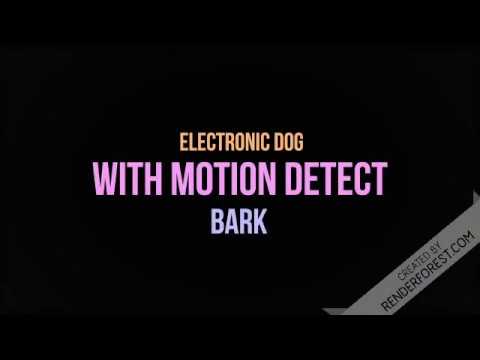 Electronic Dog - With Motion Detect Bark