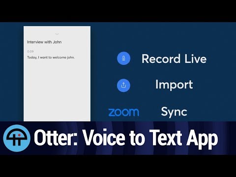 Transcribe Voice to Text with Otter Voice Notes