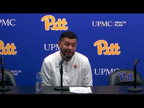 Pitt Men's Basketball | Coach Capel, Odukale and Gueye Postgame Press Conference vs. Jacksonville