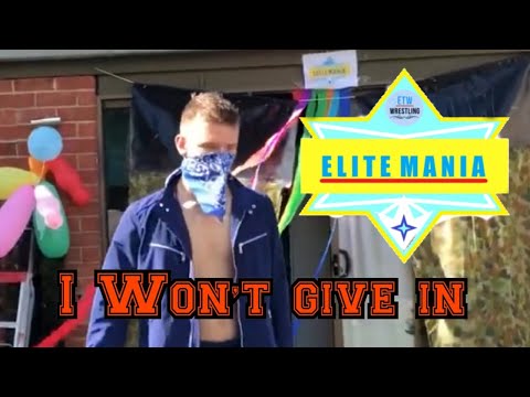 Exclusive video of Striker’s ‘I won’t give in’ entrance at Elite Mania 1!