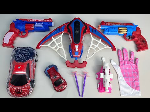 Marvel TOYS Spider-Man. Spider-Man mask. Unboxing Toy video. Versatile Marvel toys.