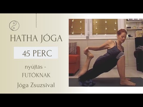 44 perc HATHA JÓGA - Nyújtás futóknak (és mindenki másnak) - Jóga Zsuzsival
