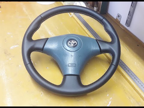 How to remove the Steering wheel and airbag TOYOTA Yaris, MR2, Celica, RAV, Corolla and Lexus