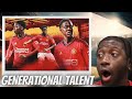 Kobbie Mainoo is on ANOTHER LEVEL!🔥 #reactionvideos #footballskills #kobbiemainoo #mainoo