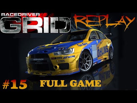 GRID (2008)- Gameplay Walkthrough Part 15- TVR Tuscan Challenge- Donington Park (Full Game) 4K 60FPS