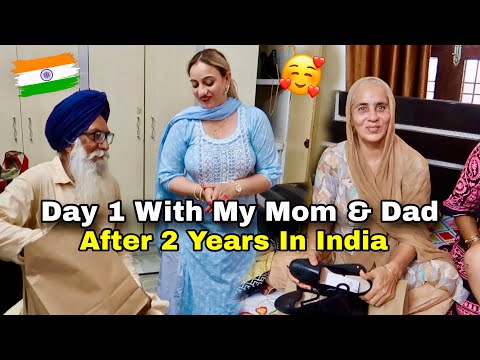 ‼️ Day 1 With My Mom & Dad In India 😍🤍🇮🇳