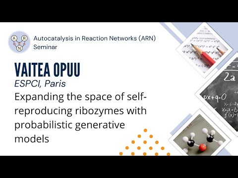 Vaitea Opuu - Expanding the space of self-reproducing ribozymes with probabilistic generative models
