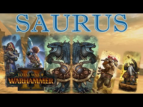MID-Rated MID-Tier: Saurus Warriors - Lizardmen vs Dwarfs // Total War: WARHAMMER II MP Battle