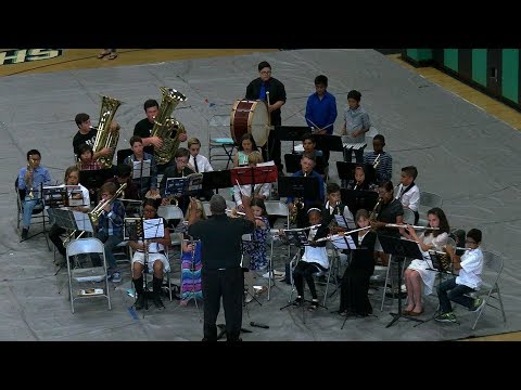 2017 Santiago Band Showcase – Combined Elementary Band