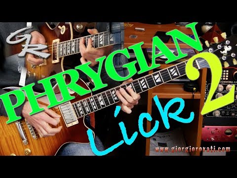 #Guitar #Licks - #Phrygian Lick 2 | "Modes for Guitar" | Giorgio Rovati