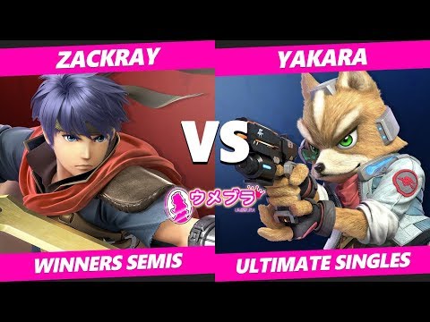 Japan Smash Ultimate Tournament - GW | Zackray (Ike) Vs. Yakara (Fox) Umebura SP2 SSBU Winners Semis