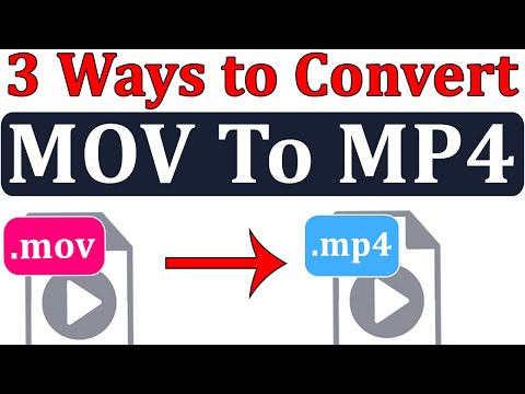 [ 3 Ways ] MOV To MP4 Converter || Convert MOV Video Format to MP4 Format in Hindi By Mukesh Burdak