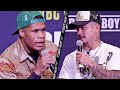 DEVIN HANEY VS JOSEPH DIAZ JR - FULL BACK & FORTH PRESS CONFERENCE & FACE OFF VIDEO