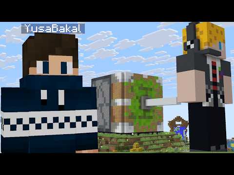 Minecraft'ta Arkadaşıma Eşek Şakası Yaptım