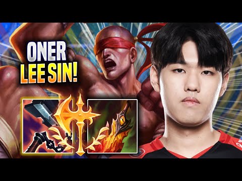 ONER IS SO CLEAN WITH LEE SIN! - T1 Oner Plays Lee Sin JUNGLE vs Viego! | Season 2022