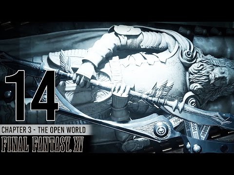 Final Fantasy XV Gameplay Walkthrough Part 14 - The Sword in the Waterfall