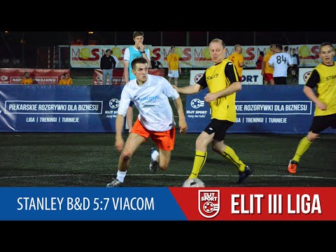 STANLEY B&D 5:7 VIACOM - ELIT Liga WIOSNA 2016