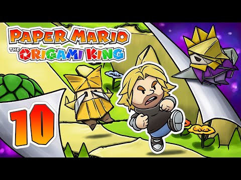 Let's Play Paper Mario The Origami King [German][Blind][#10] - Die Erd-Pergamenton-Tempeltour!
