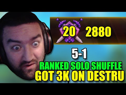 DESTRUCTION WARLOCK 2880 CR - 5-1 DEMOLISHING RANKED SOLO SHUFFLE - BUALOCK DRAGONFLIGHT PVP 10.0.5
