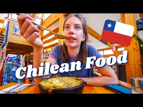 嘗試智利菜（三文魚和玉米派）+智利PUERTO NATALES的第一印象？ (Trying CHILEAN DISHES (Salmon Ceviche & Corn Pie ?) + First Impressions of PUERTO NATALES, Chile ??)