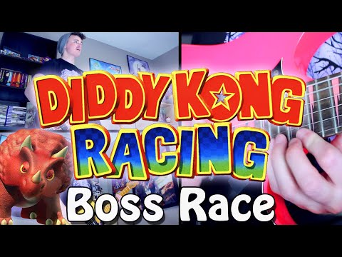 Boss Race - Diddy Kong Racing (Rock/Metal) Guitar Cover | Gabocarina96