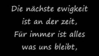 Tokio Hotel - Unendlichkeit - Lyrics