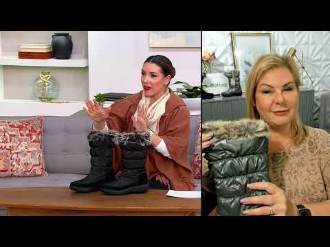 Flexus by Spring Step Nylon Waterproof Boots - Vanish on QVC