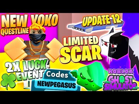 Steam Community Video New Yoko Questline All New Codes 2x Luck Limited Scar Pet Roblox Ghost Simulator Update 12