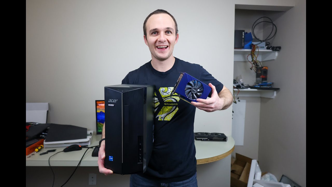 Upgrading an Acer Aspire TC-1780-UA92 with more RAM and An Arc A380 gpu.