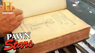 Pawn Stars: Isaac Newton’s RARE Book DEFIES the Odds (Season 3) | History