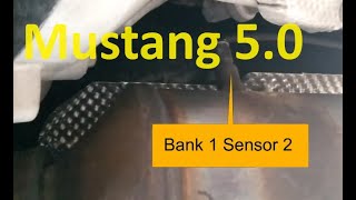 Location of the Oxygen Sensors 2020 Ford Mustang 5.0 (2015-2023)